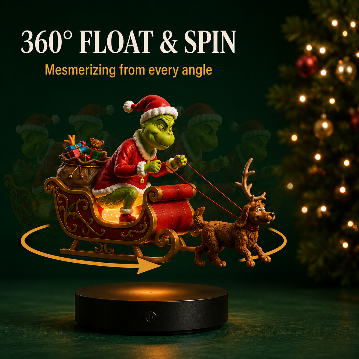 The Grinch's Floating Sleigh™