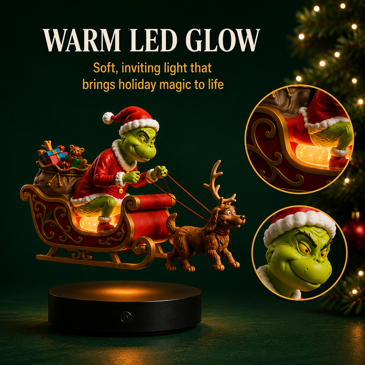 The Grinch's Floating Sleigh™