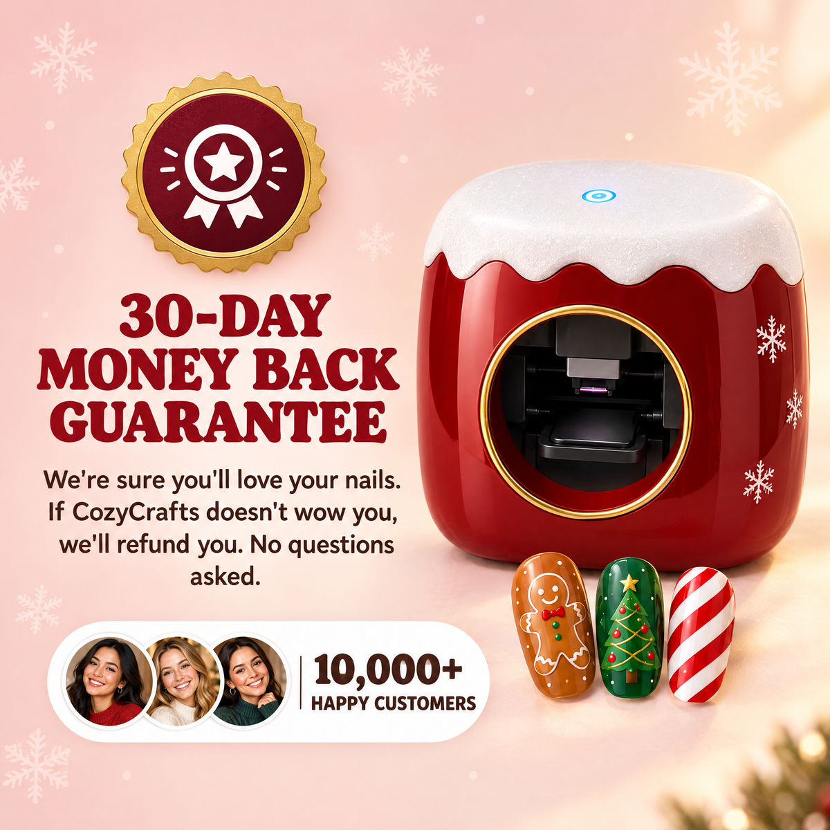 30-day money back guarantee